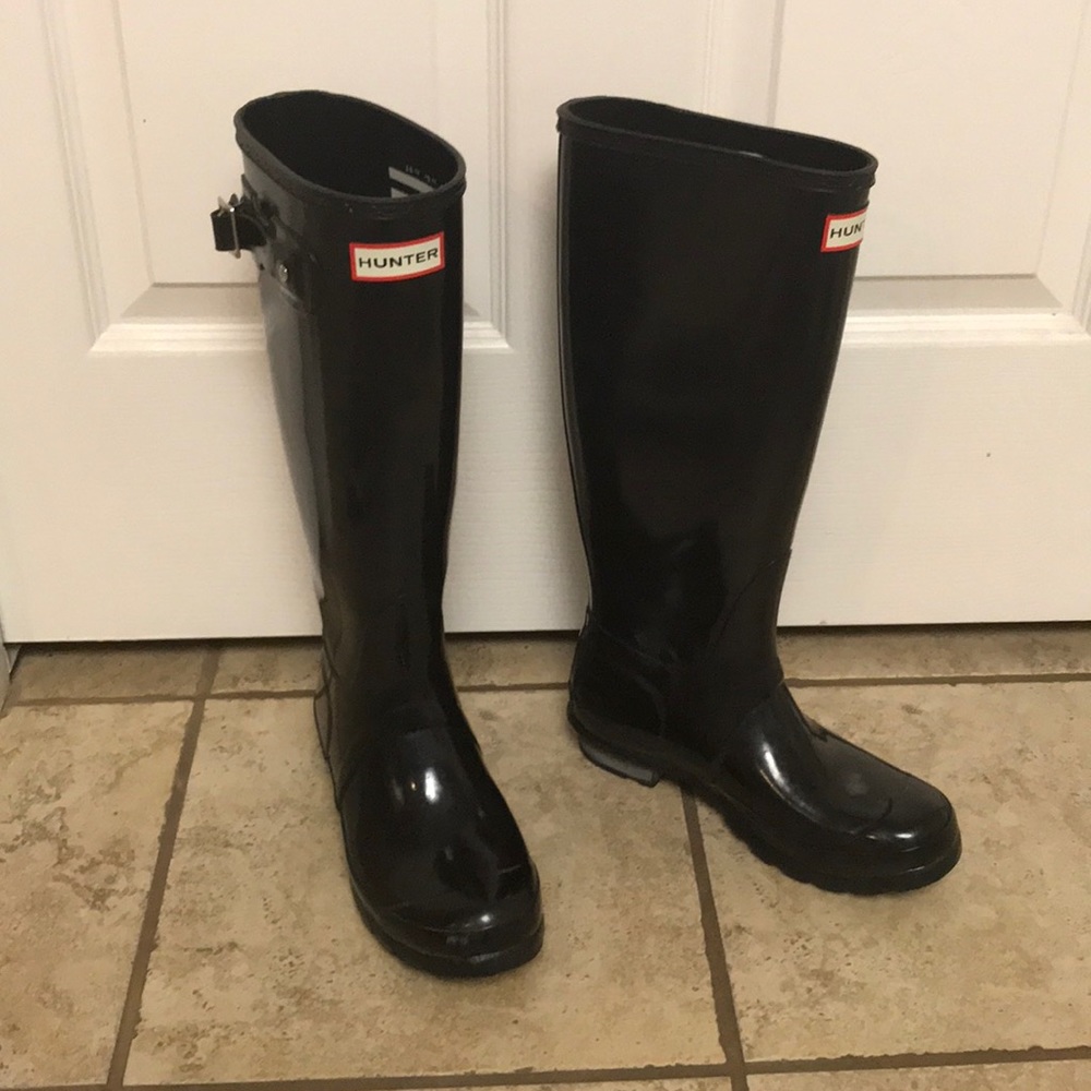 Hunter rain boots